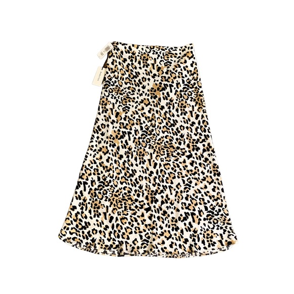 [Babaton] Aritzia Leopard Print Slip Skirt - Picture 6 of 7